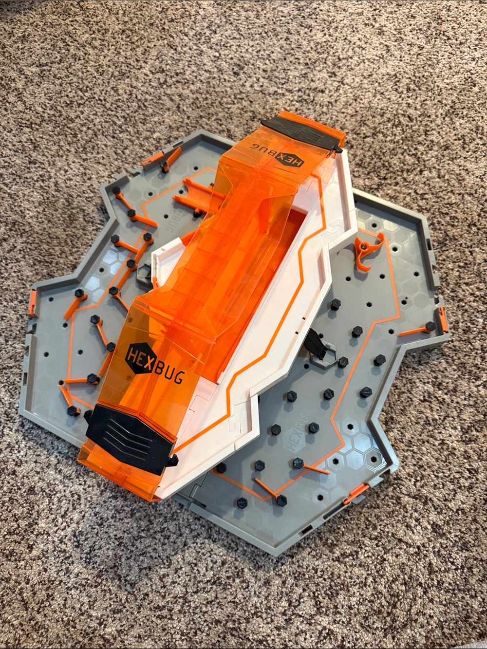 HEXBUG Orange and White Robotic Playset